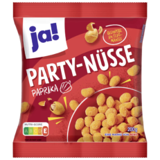 Ja! Cacahuètes enrobées goût de paprika 200g