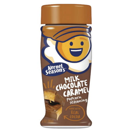 Kernel Season’s – Assaisonnement Popcorn Saveur Chocolat au Lait & Caramel 85g