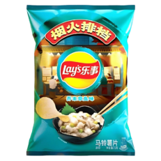 Lay’s – Chips Saveur Poulpe à la Moutarde 70g