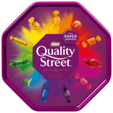 Nestlé Quality Street paper wrapper Boîte De Chocolats 600g