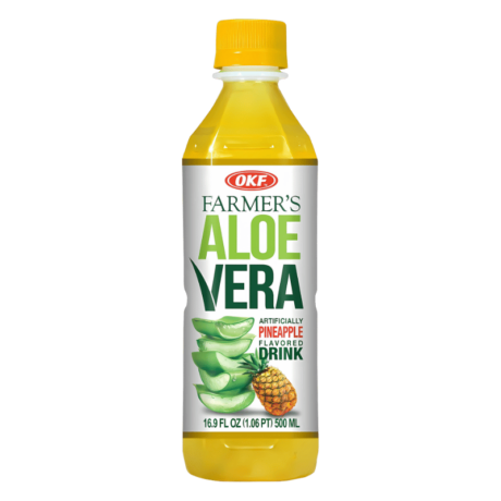OKF Farmer’s – Boisson Aloe Vera et Ananas Lite 500ml
