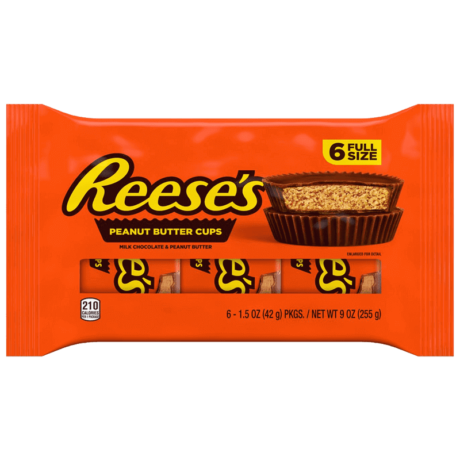 Reese’s Peanut Butter Cups 255g (Pack 6)