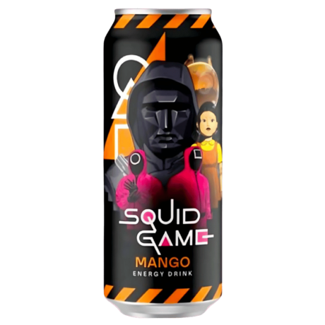 Squid Game – Boisson Énergisante Saveur Mangue 330ml