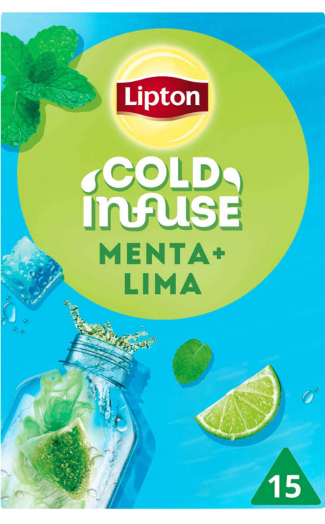 Infusion Menthe Froide et Citron Vert Lipton 15 unités