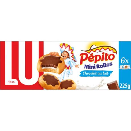 LU Pépito Mini Rollos 225g