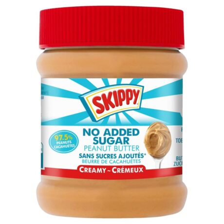 Skippy Creamy Peanut Butter No Sugar Added 340g