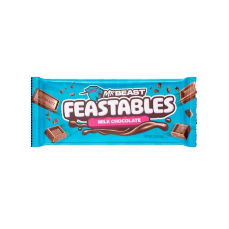 Feastables MrBeast Milk Chocolate bar.